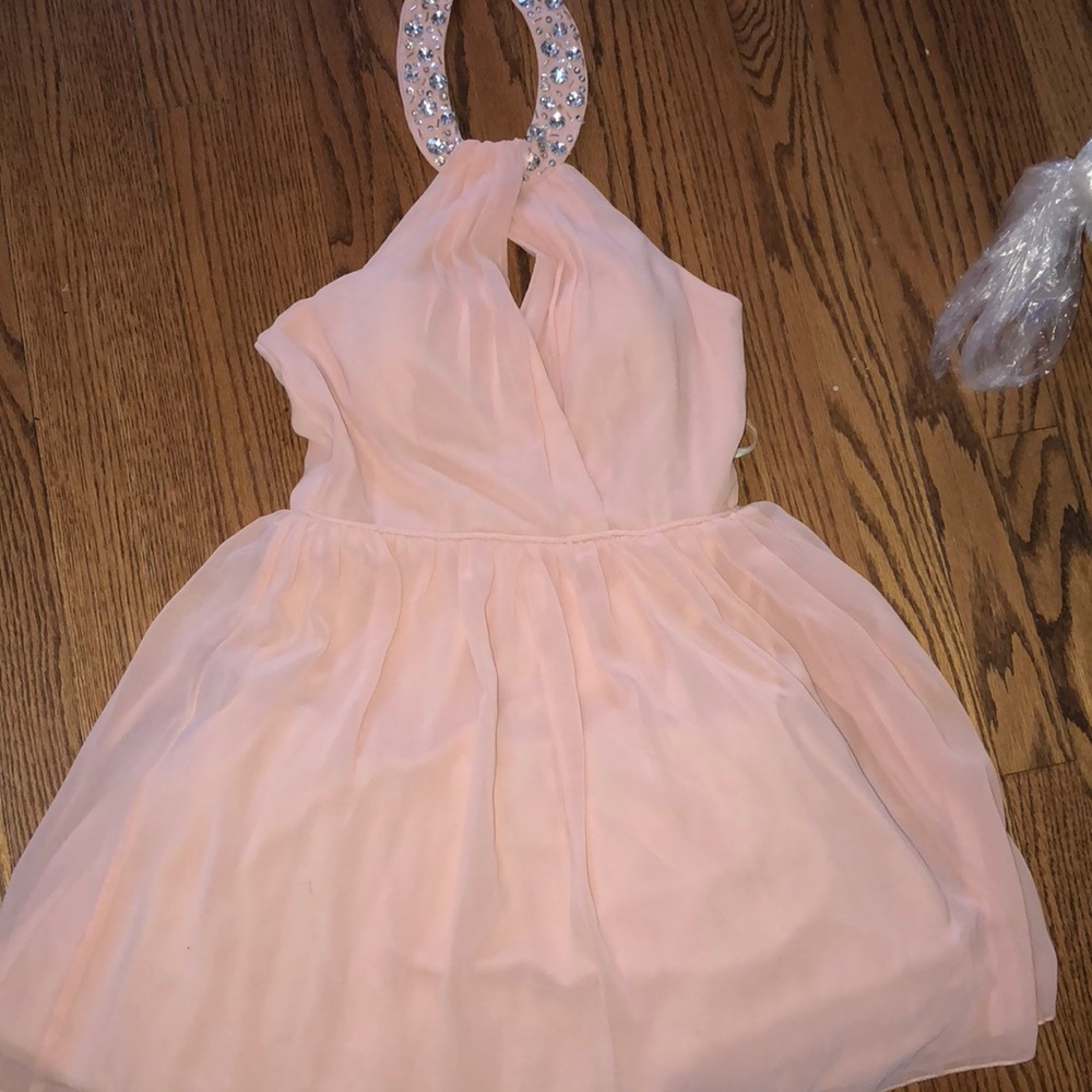 Pink Haltered Dress👑💕 - Picture 3 of 8